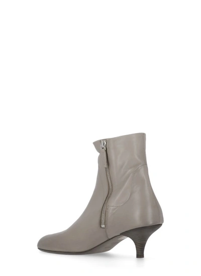 Shop Marsèll Spilla Ankle Boots In Grey