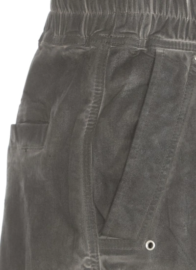 Shop Rick Owens Drkshdw Bauhaus Bermuda Shorts In Grey