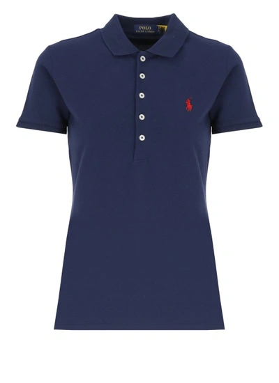 Shop Polo Ralph Lauren Polo Shirt With Pony Logo In Black