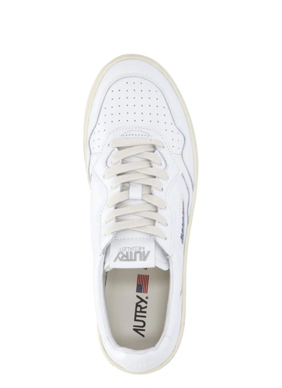 Shop Autry Medalist Low Sneakers In White