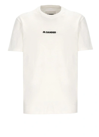 Shop Jil Sander T-shirt With Logo In White