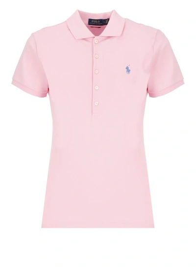 Shop Polo Ralph Lauren Polo Shirt With Pony Logo In Purple