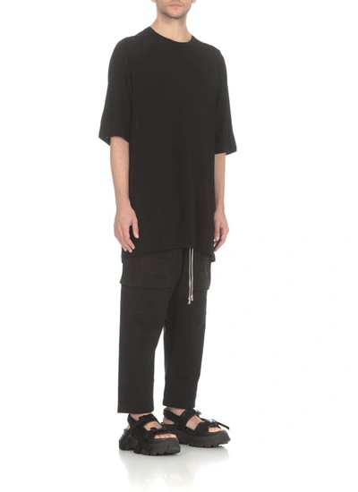 Shop Rick Owens Oversize T-shirt In Black