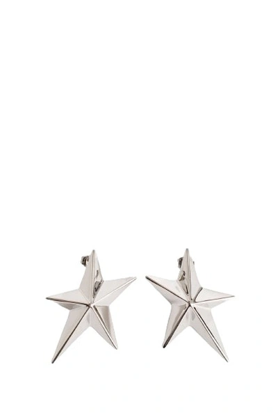 Shop Mugler Maxi Star Earrings In Not Applicable