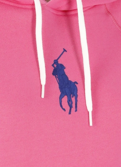 Shop Polo Ralph Lauren Pink Cotton Sweater