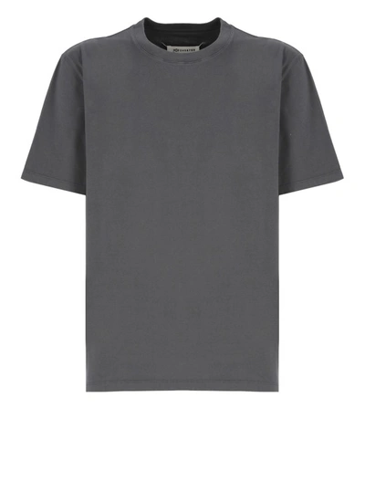 Shop Maison Margiela Cotton T-shirt In Grey