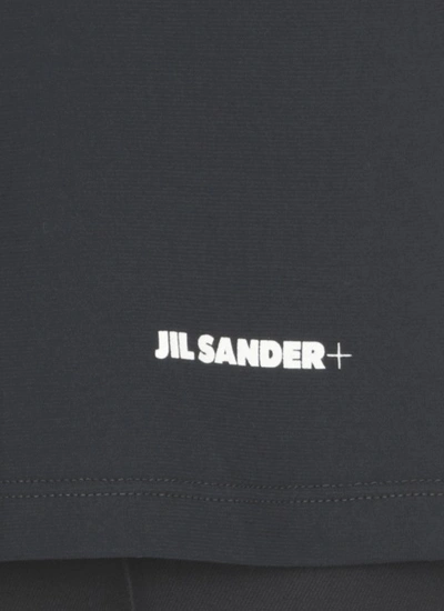 Shop Jil Sander Cotton T-shirt In Black