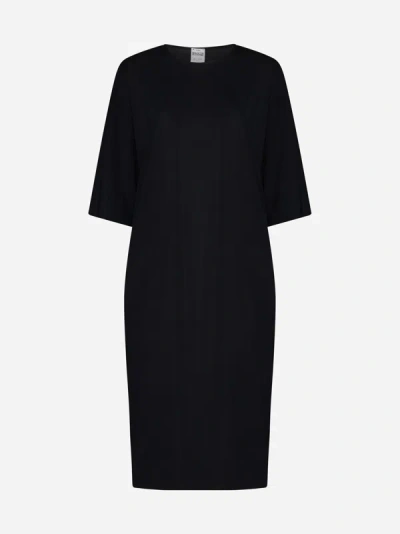 Shop Wolford Aurora Modal Dress In Black