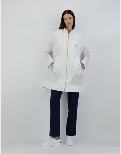Herno New Techno Waterproof Jacket In White