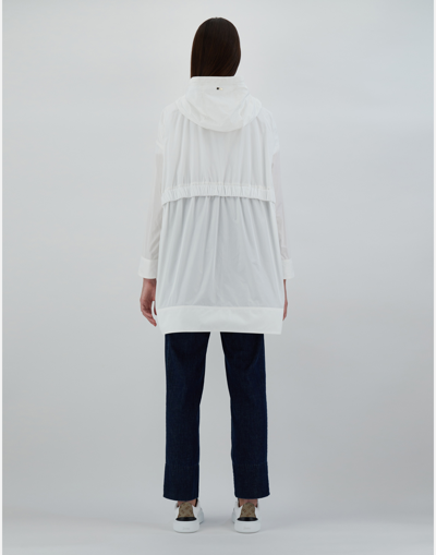 Herno New Techno Waterproof Jacket In White