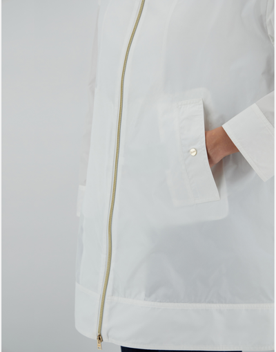Herno New Techno Waterproof Jacket In White