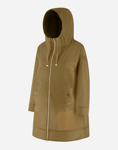 Herno New Techno Taffeta' パーカ In Sand