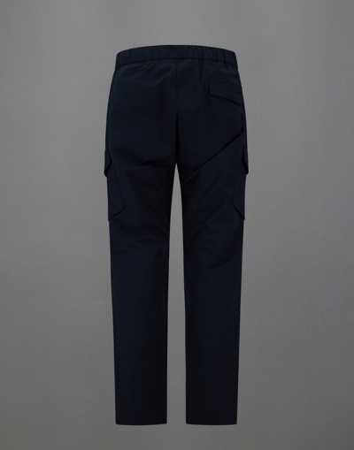 Herno Laminar Trousers In Nylon Dive In Navy Blue