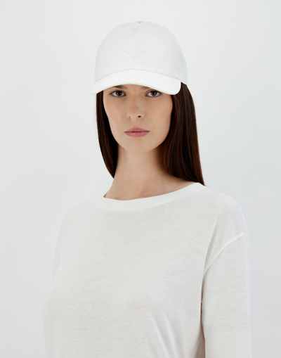Shop Herno Delon ベースボールキャップ In White