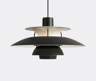 Louis Poulsen Ph 5 Mini Pendant Light In Black