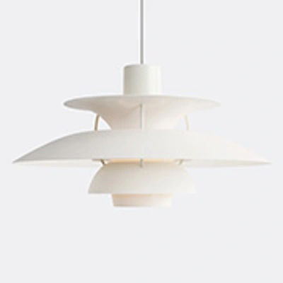 Louis Poulsen Ph 5 Pendant Light In White