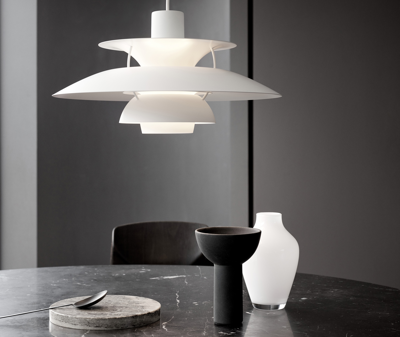 Louis Poulsen Ph 5 Pendant Light In White
