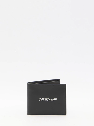 Shop Off-white Bookish Bi-fold Wallet In Black