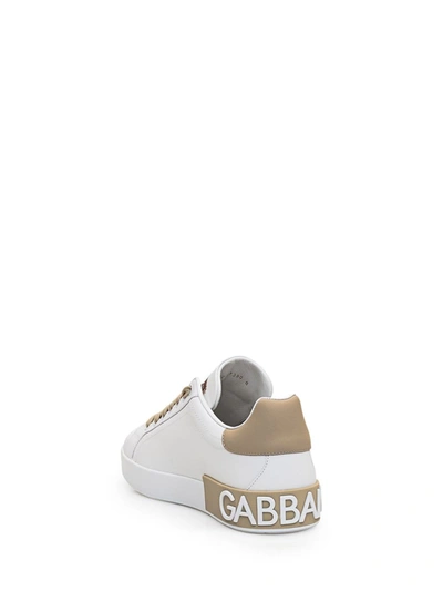 Shop Dolce & Gabbana Portofino Sneaker In White