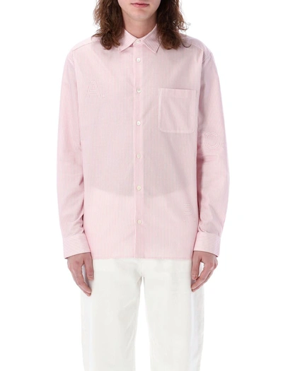 Shop Apc A.p.c. Malo Shirt In Pink