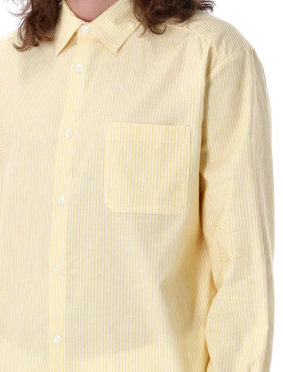 Shop Apc A.p.c. Malo Shirt In Yellow