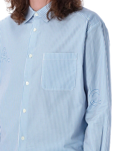 Shop Apc A.p.c. Malo Shirt In Blue
