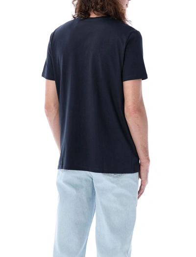 Shop Apc A.p.c. Vpc Color T-shirt In Dark Navy