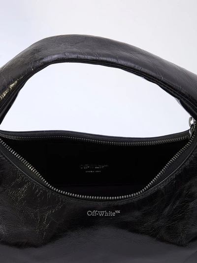 Shop Off-white Arcade Shoulder Bag In Black