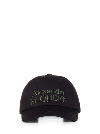 Shop Alexander Mcqueen Hat In Nero