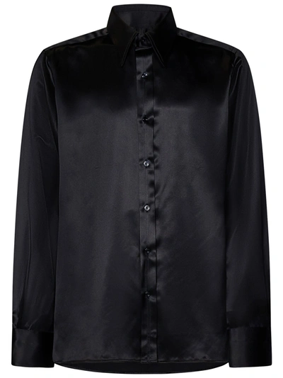 Shop Tom Ford Shirt In Nero