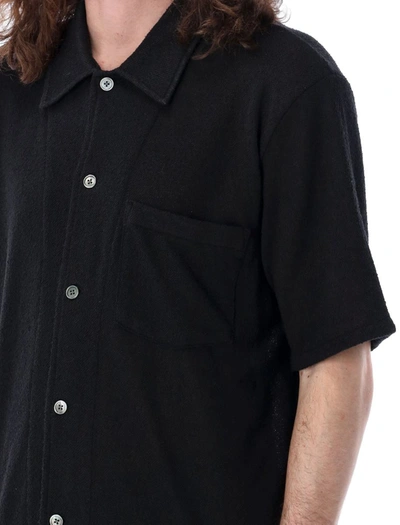 Shop Our Legacy Box Shirt In Black Boucle
