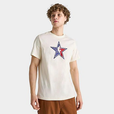 Shop Nike Jordan Men's Essentials Nba All-star Graphic T-shirt In Pale Ivory