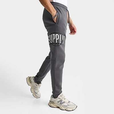Shop Supply And Demand Men's Malone Jogger Pants In Iron Gate/white/black
