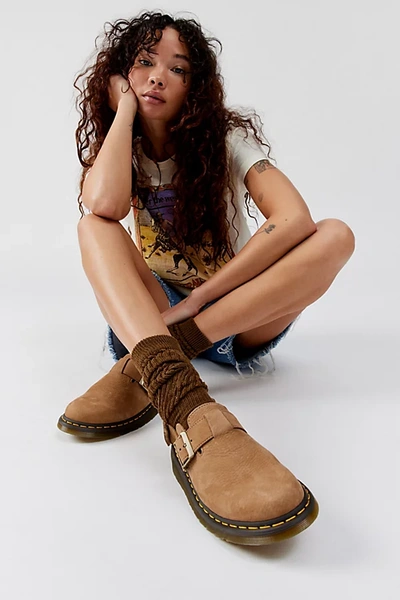 Shop Dr. Martens' Jorge Ii Slingback Mule In Tan, Women's At Urban Outfitters