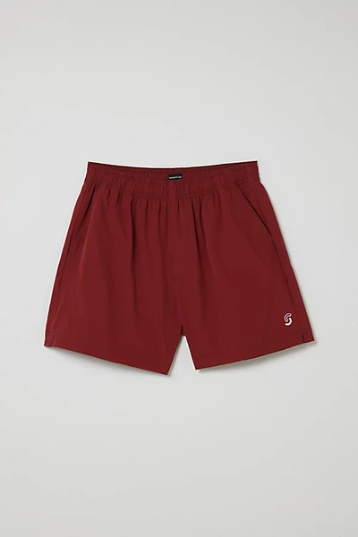 Shop Standard Cloth Ryder 5" Nylon Short In Light Brown, Men's At Urban Outfitters