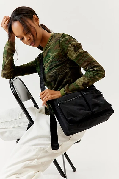 Shop Baggu Medium Cargo Crossbody Bag In Black, Women's At Urban Outfitters