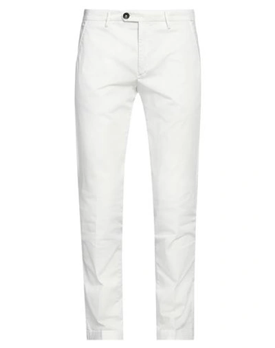 Shop Michael Coal Man Pants Light Grey Size 34 Cotton, Elastane