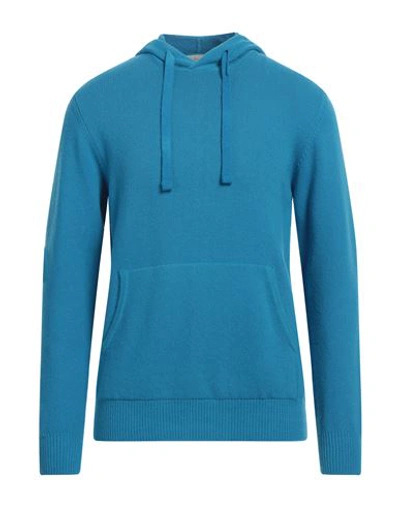 Shop Altea Man Sweater Azure Size L Virgin Wool In Blue