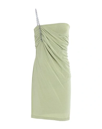 Shop Givenchy Woman Mini Dress Light Green Size 6 Viscose, Polyamide, Elastane