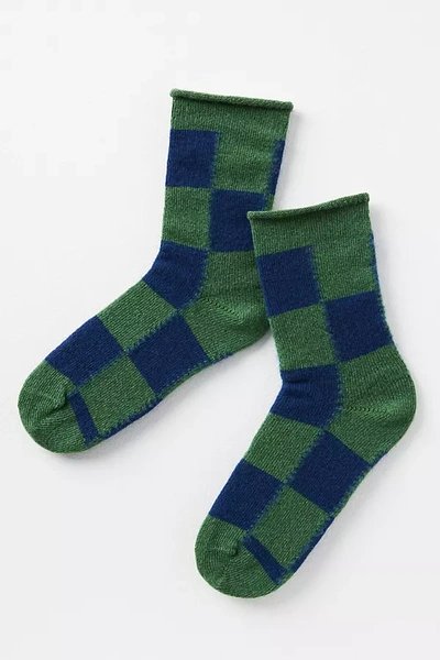 Shop Hansel From Basel Cashmere Socks In Green