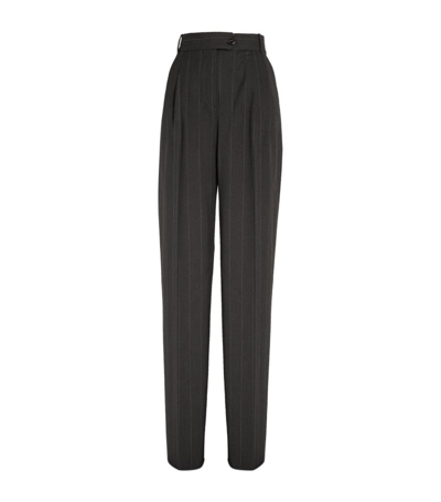 Shop Max & Co . X Looney Tunes Pinstripe Trousers In Metallic