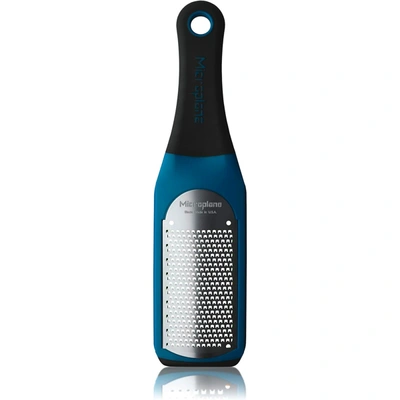 Shop Microplane Artisan Series Fine Cheese Grater And Zester, Blue