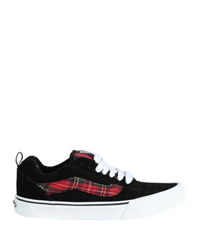 Shop Vans Knu Skool Woman Sneakers Black Size 8 Leather