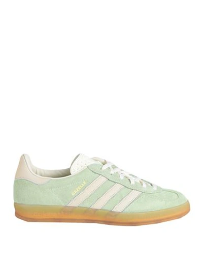 Shop Adidas Originals Gazelle Indoor Shoes Woman Sneakers Light Green Size 6.5 Leather