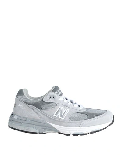 Shop New Balance 993 Man Sneakers Grey Size 9 Leather
