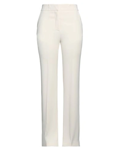 Simona Corsellini Woman Pants Ivory Size 12 Polyester In White