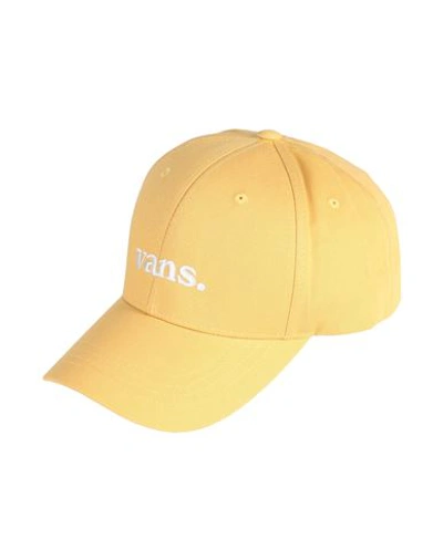 Shop Vans 66 Structured Jockey Hat Ocher Size Onesize Cotton In Yellow
