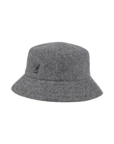 Shop Kangol Woman Hat Grey Size L Wool, Modacrylic