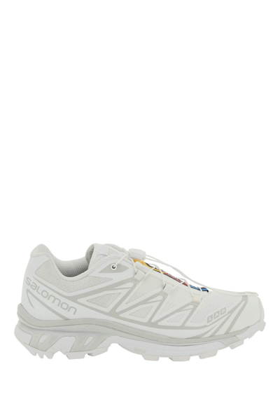 Shop Salomon Xt-6 Sneakers In White