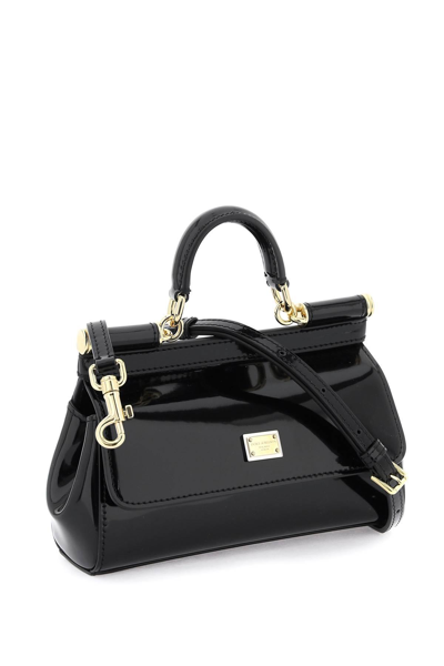 Shop Dolce & Gabbana Mini 'sicily' Bag In Black